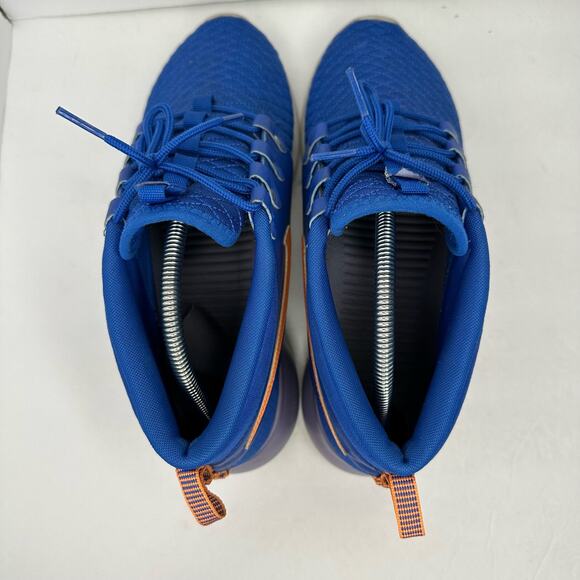 Nike Mens size 9 Roshe Run Sneaker Boot Game Royal Atomic Orange Running Sneaker - Picture 5 of 11